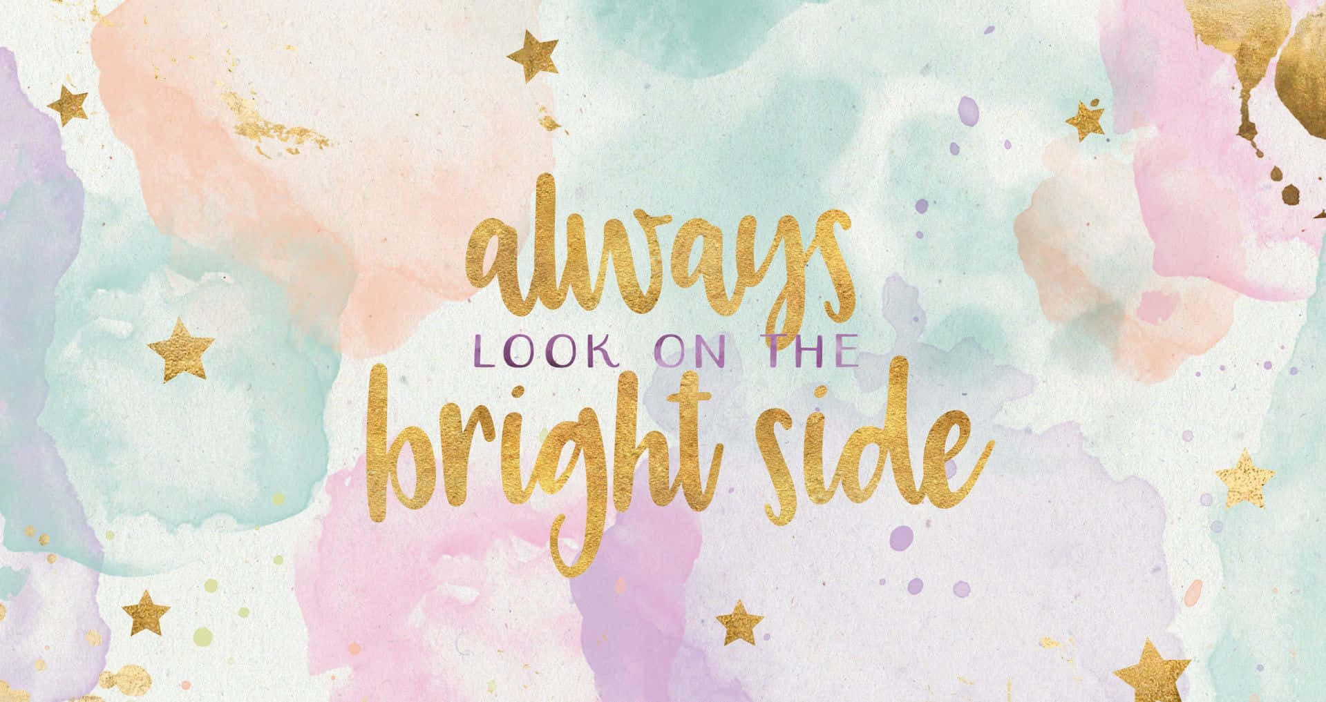 Rose Gold Quotes Bright Background