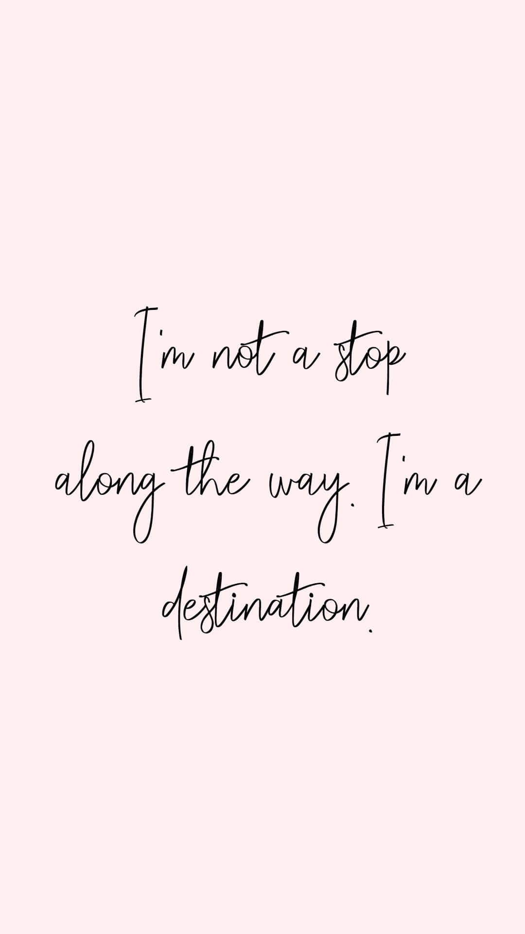 Rose Gold Quotes Destination