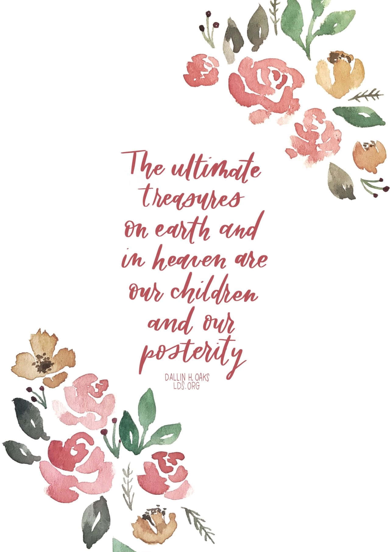 Rose Gold Quotes Posterity Background