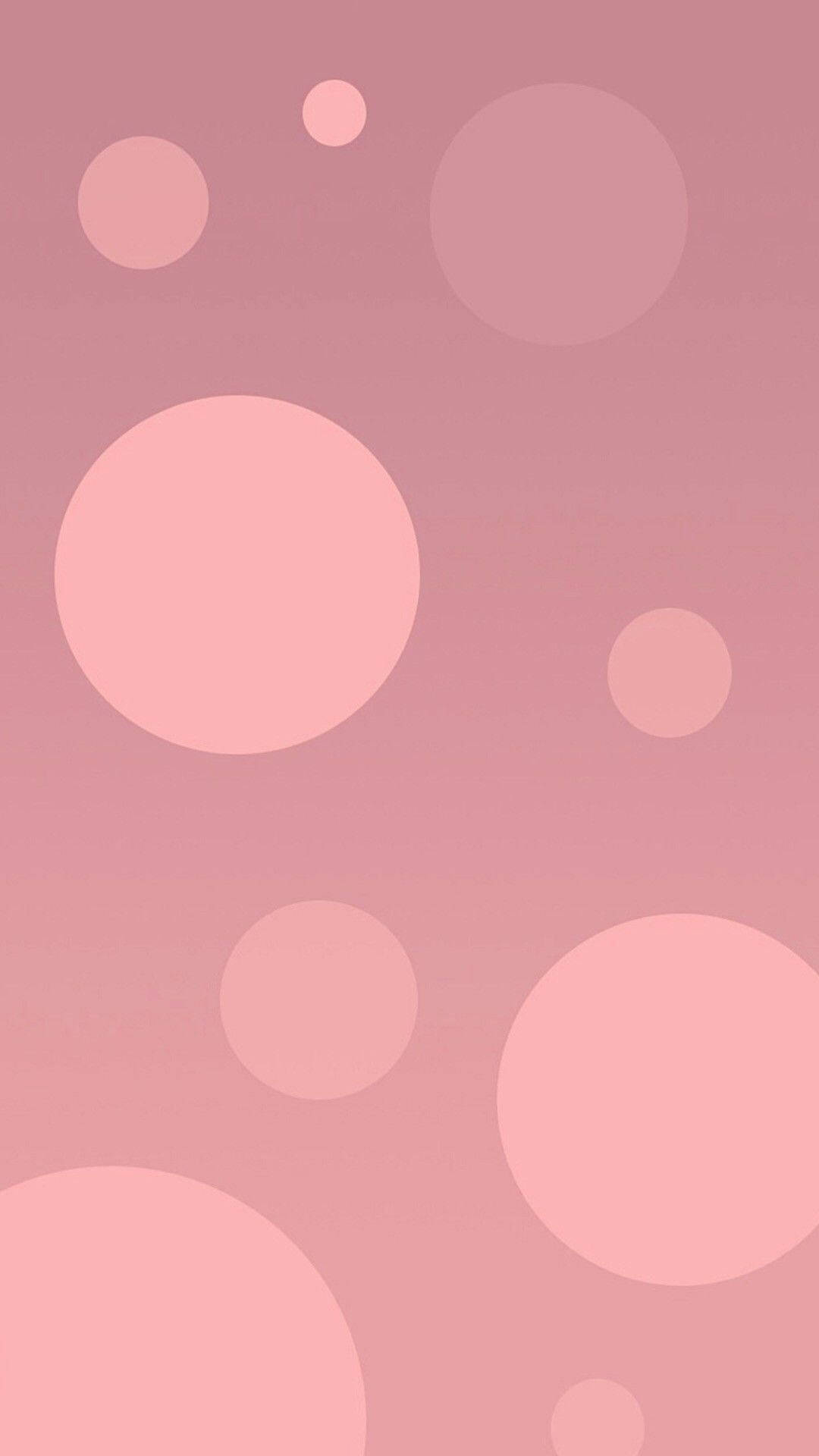 Rose Gold Tumblr Pink Bubbles