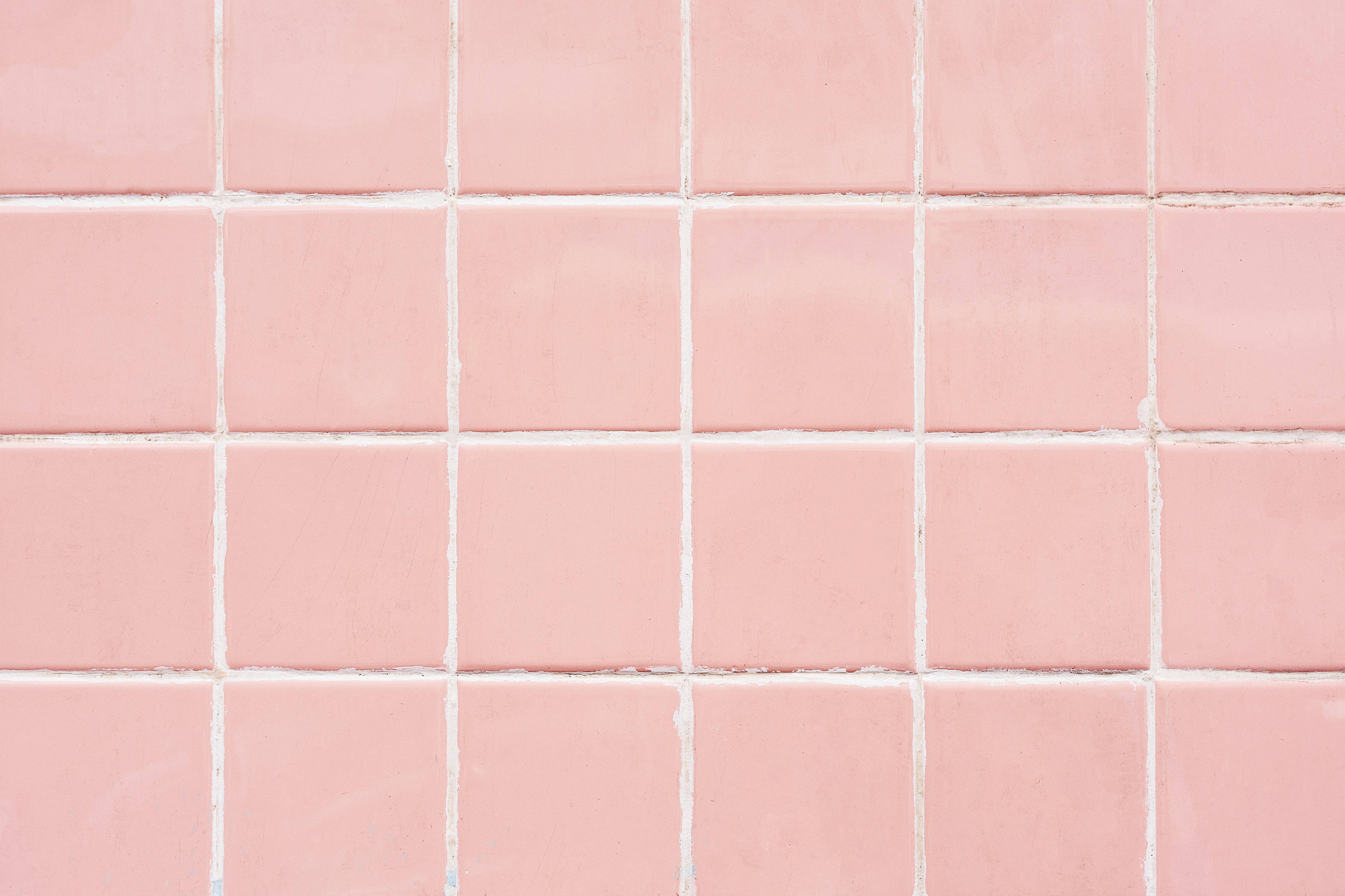 Rose Gold Tumblr Pink Tiles Background
