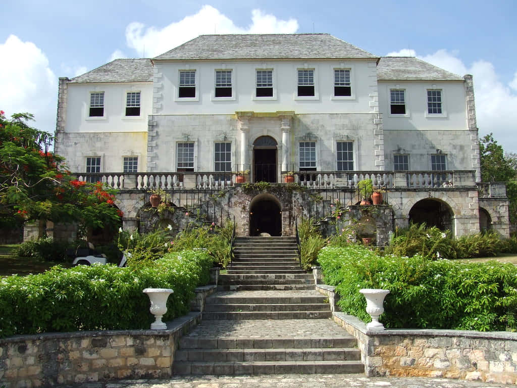 Rose Hall Great House Laptop Scenery Background