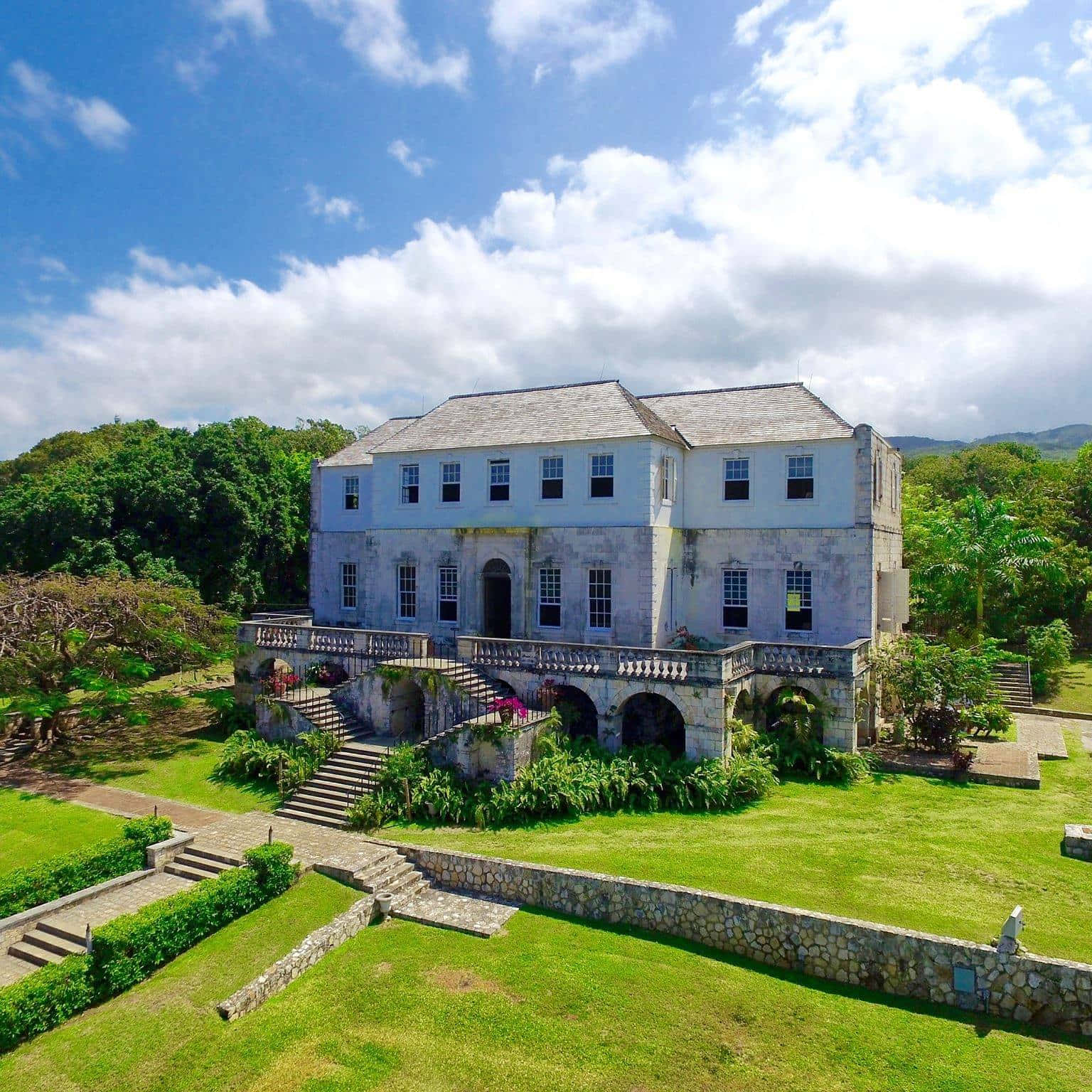 Rose Hall Great House Stone Walls