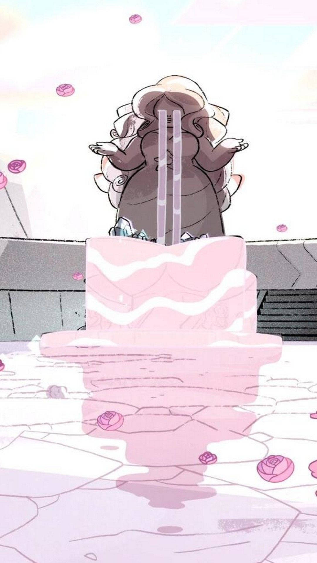 Rose Quartz Fountain Steven Universe Ipad