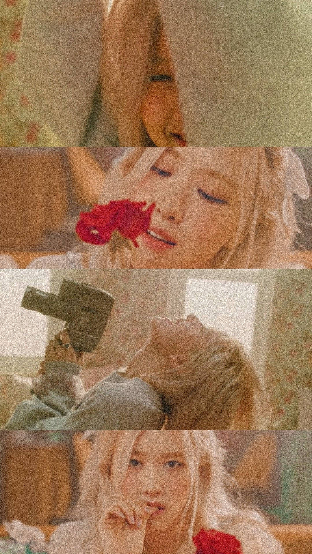 Roseanne Park In Her Captivating Music Video 'gone'. Background