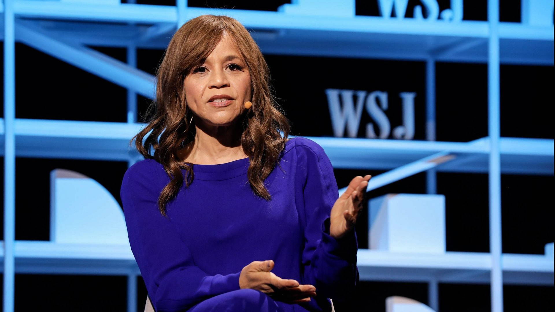 Rosie Perez Wall Street Journal Festival 2022 Background