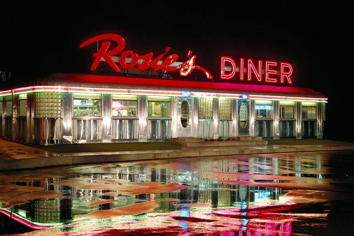 Rosie's 50s Diner Background