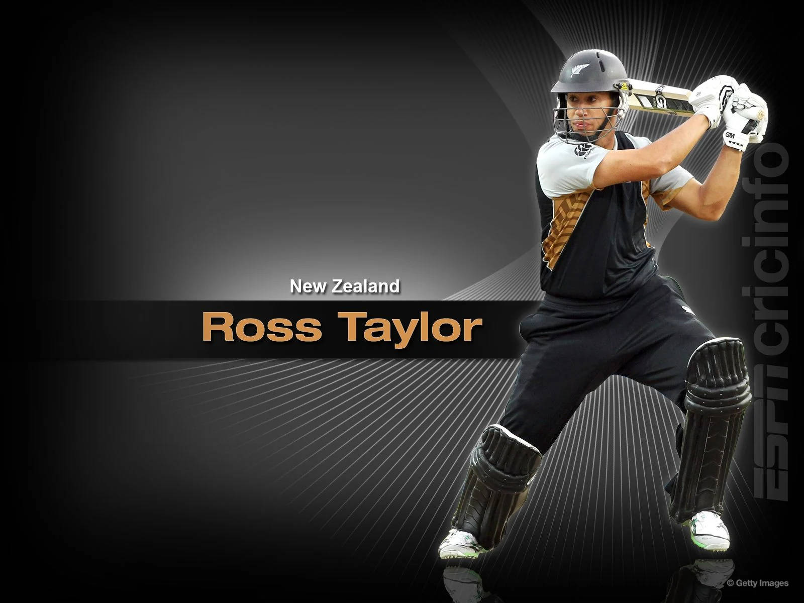 Ross Tailor Cricket Poster