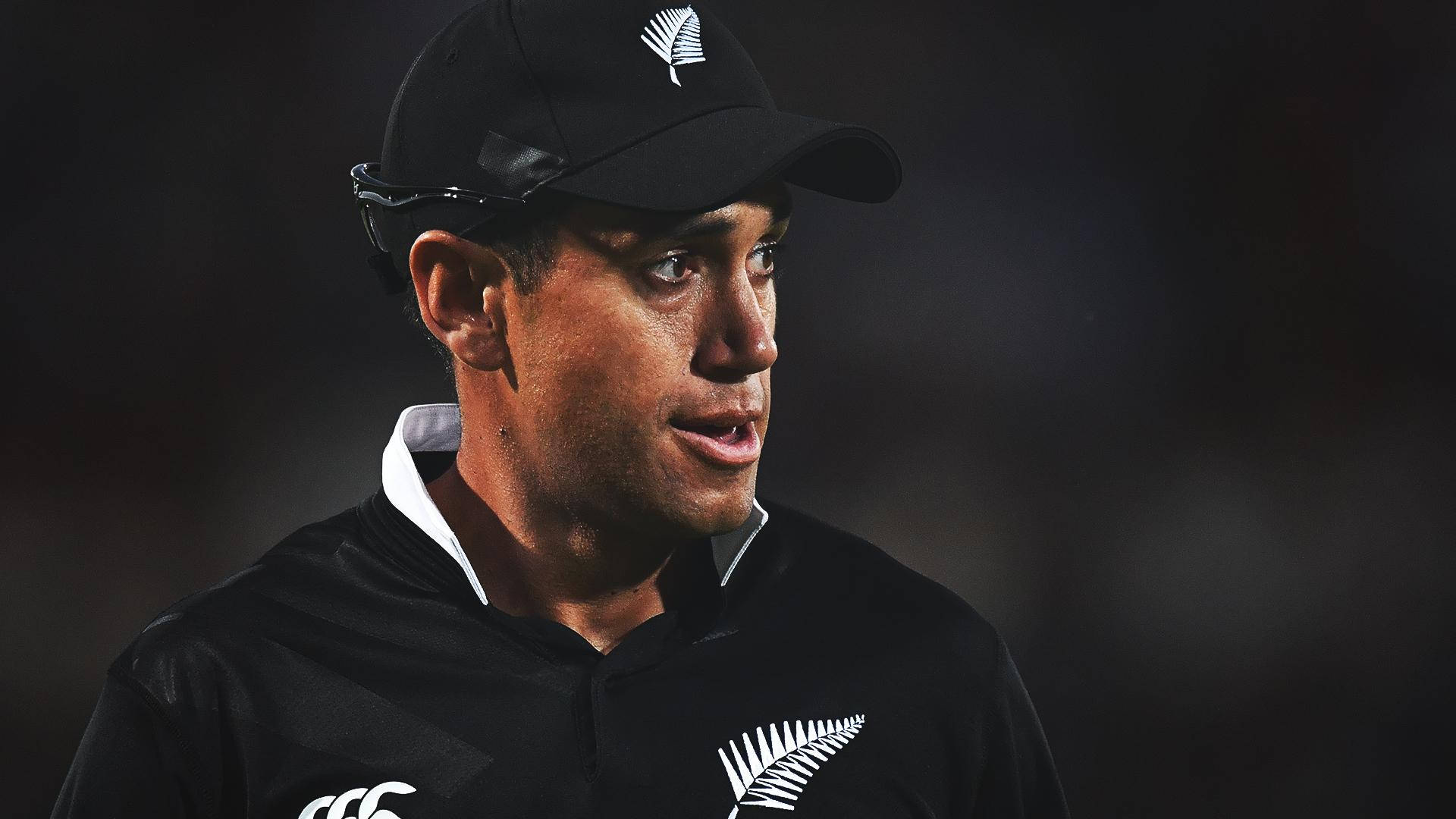 Ross Taylor In Black Background