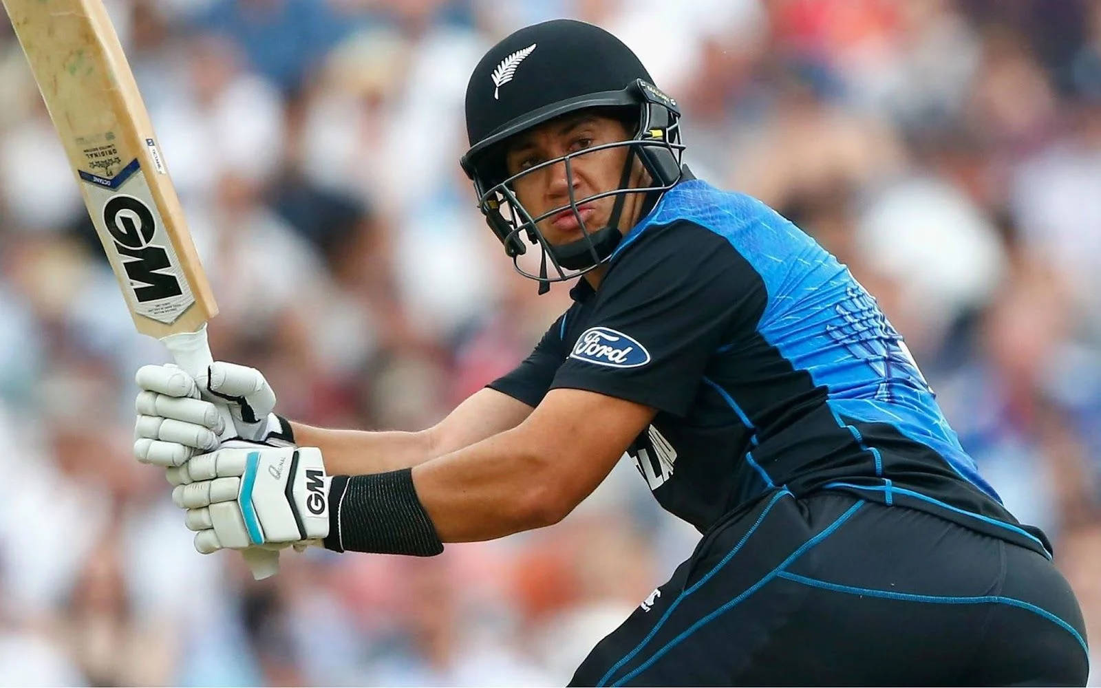 Ross Taylor In Blue And Black