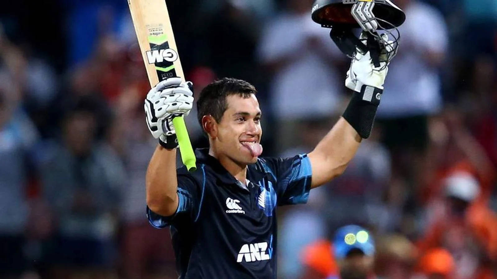 Ross Taylor Tongue Out Background