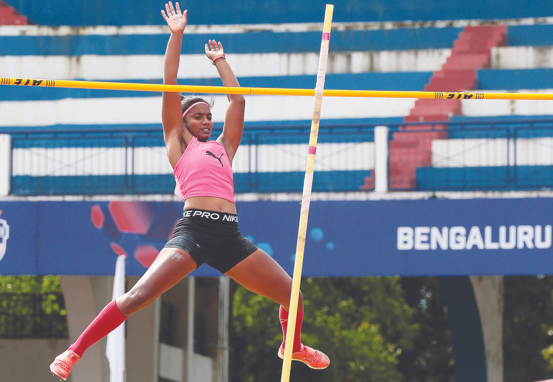 Rosy Meena Paulraj Indian Pole Vault Athlete Background