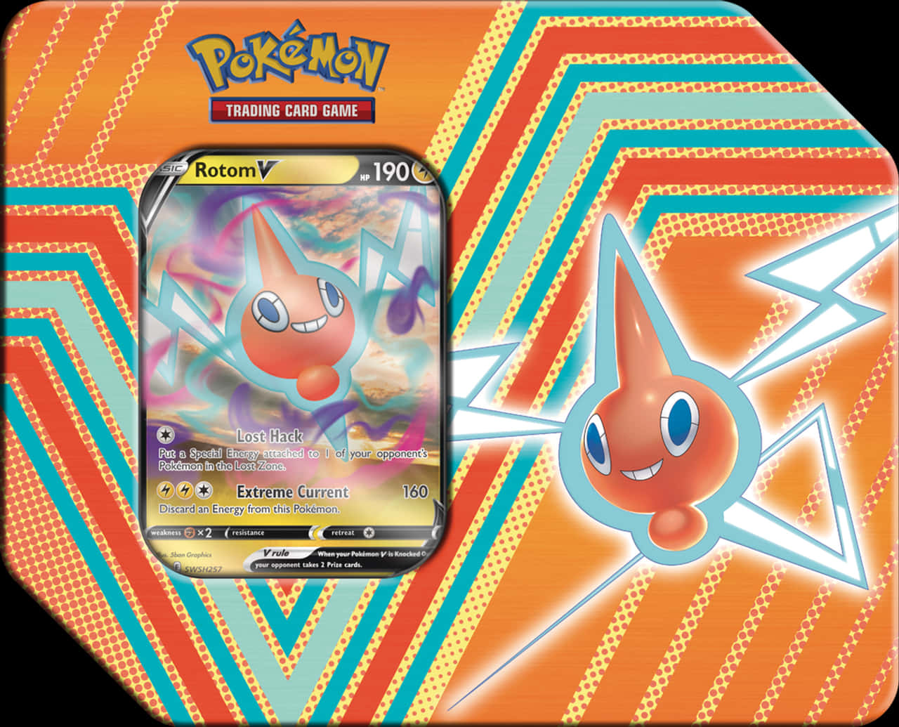 Rotom Trading Card