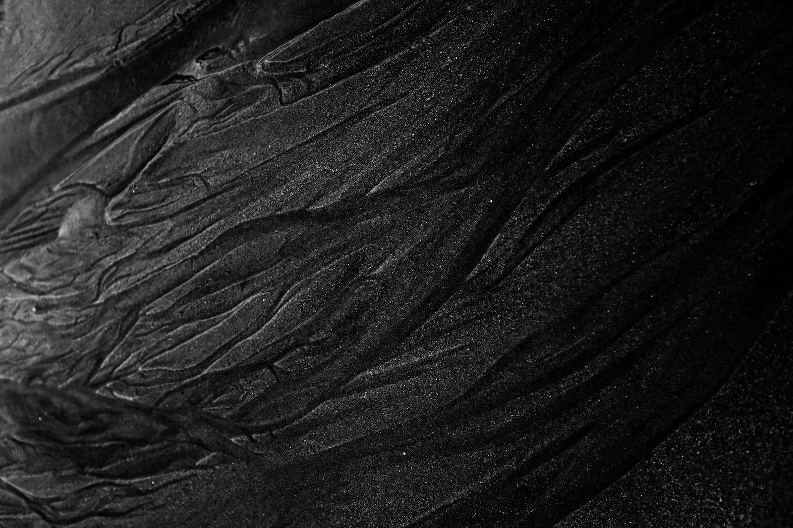 Rough Dark Sand Simple Dark Aesthetic Background
