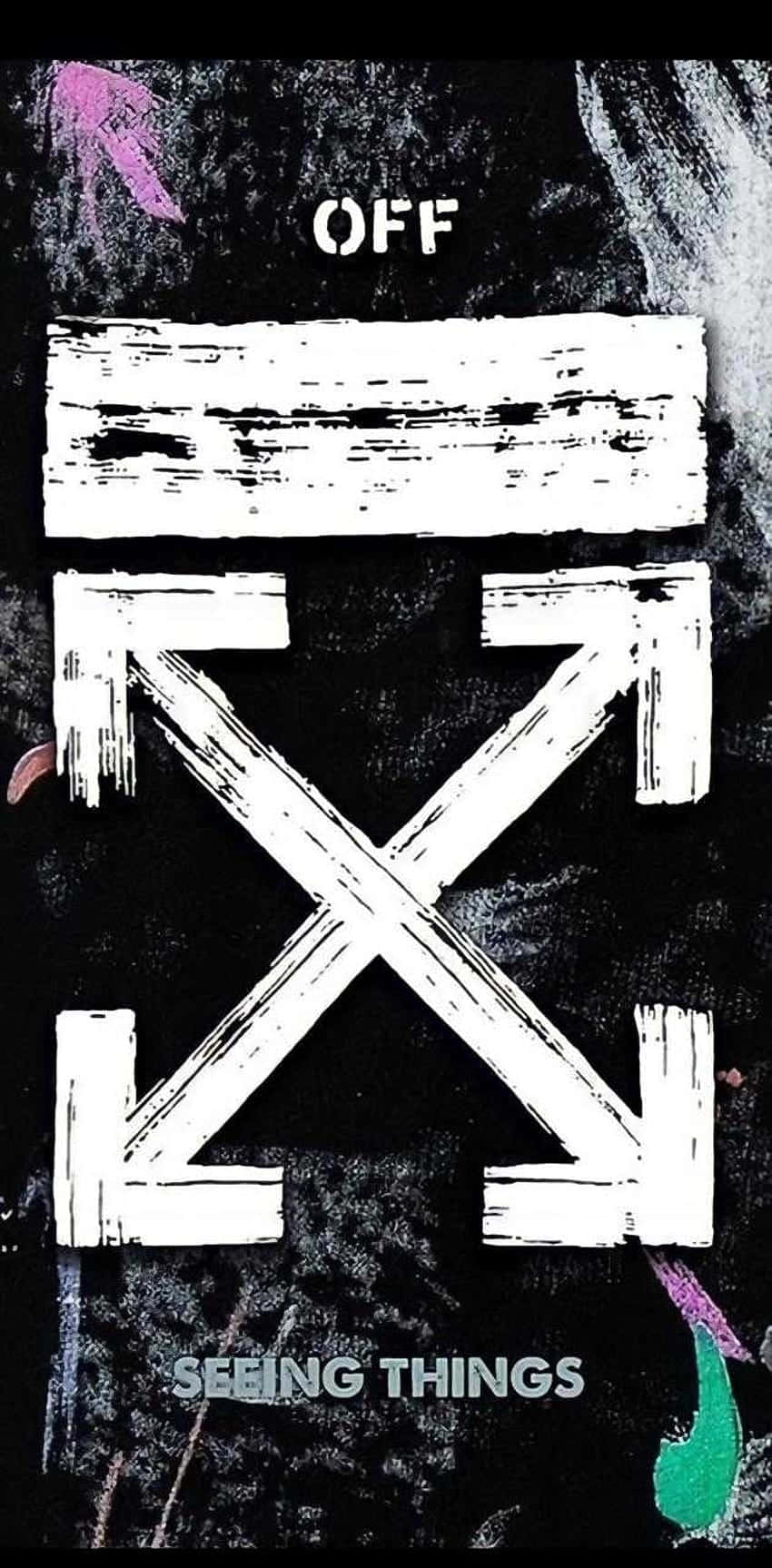 Rough Grunge Texture Off White Iphone Background