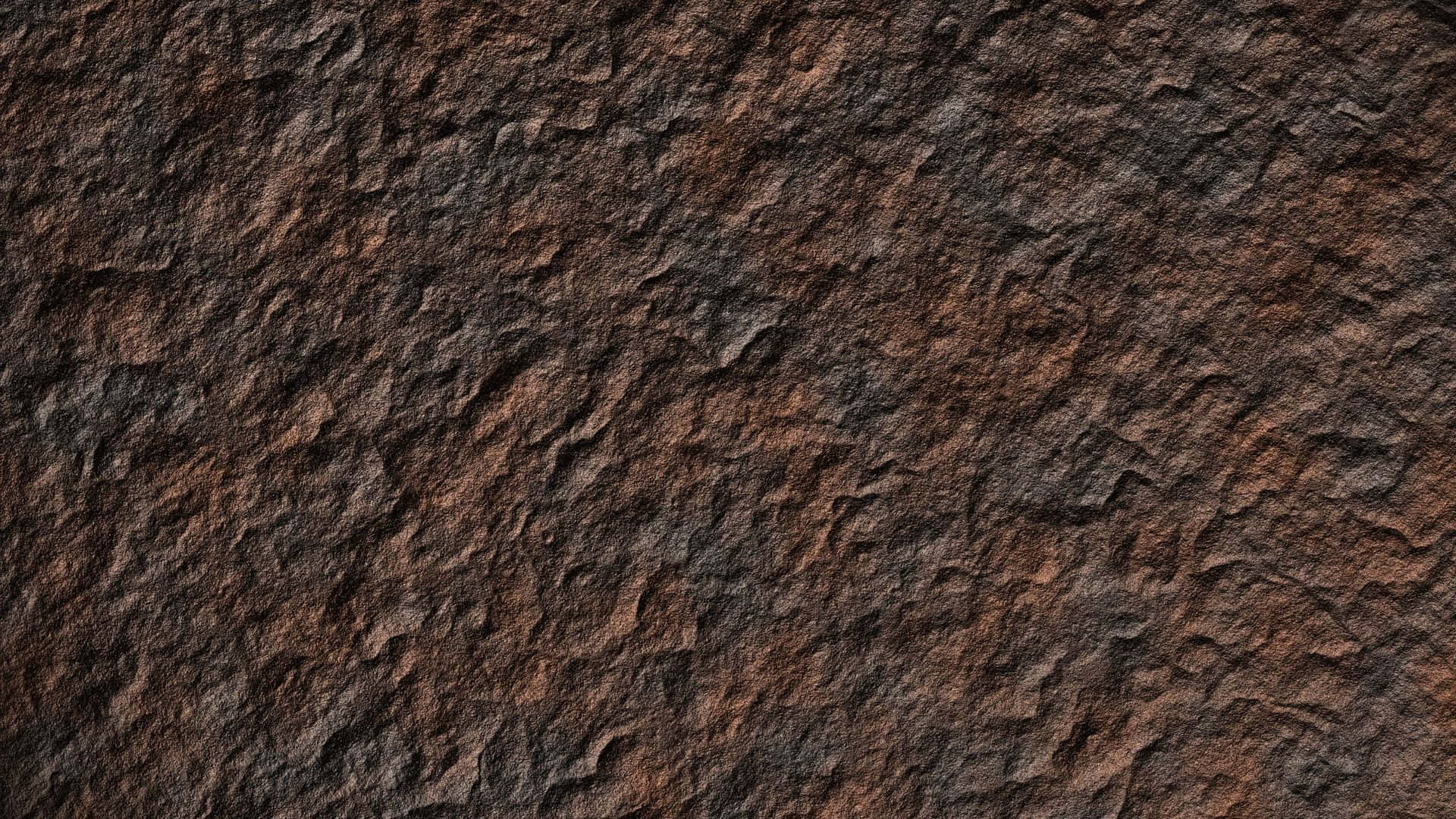 Rough Texture Bronze Stone Wall Background