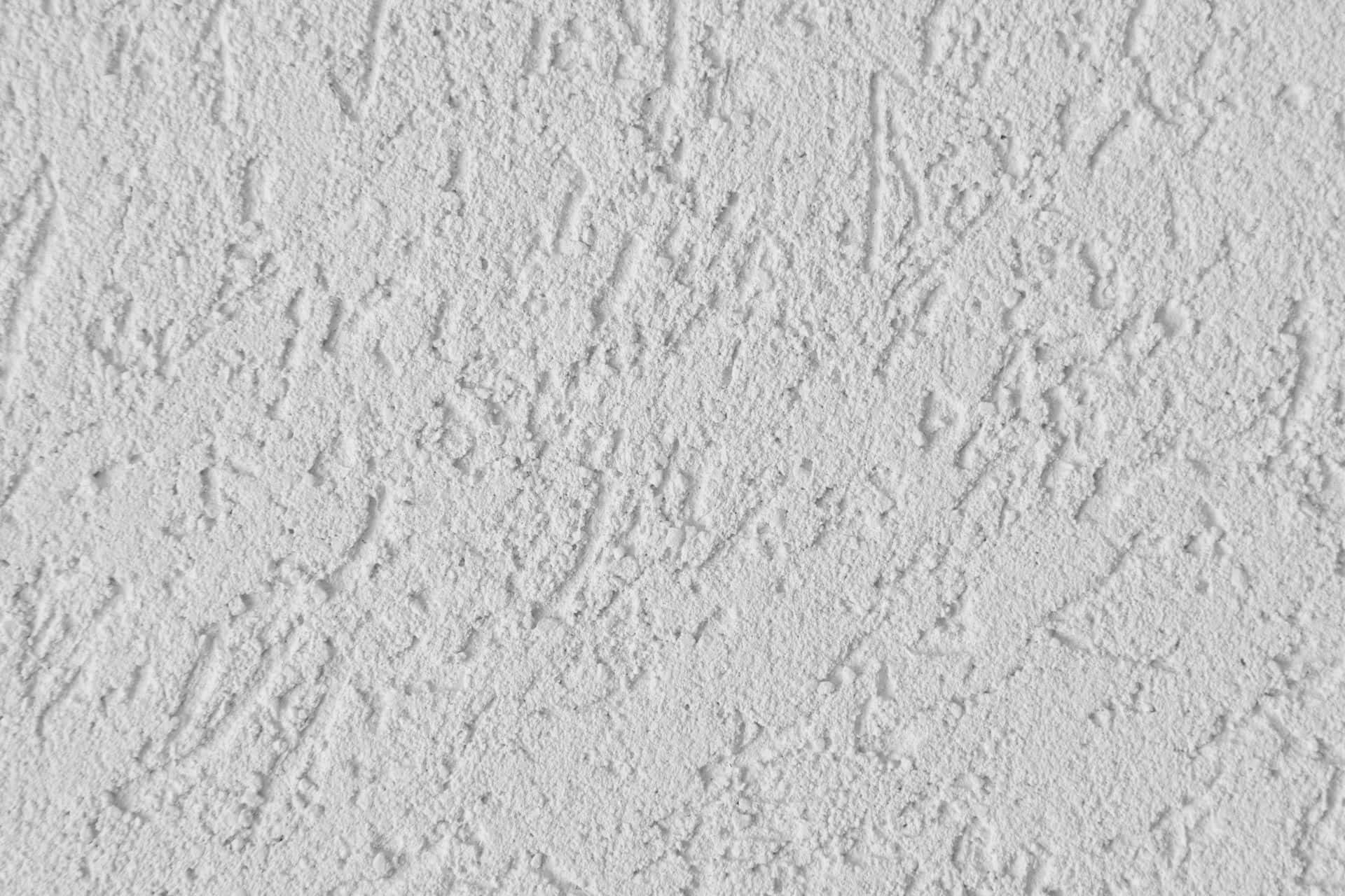 Rough Texture Grainy White Plaster Wall