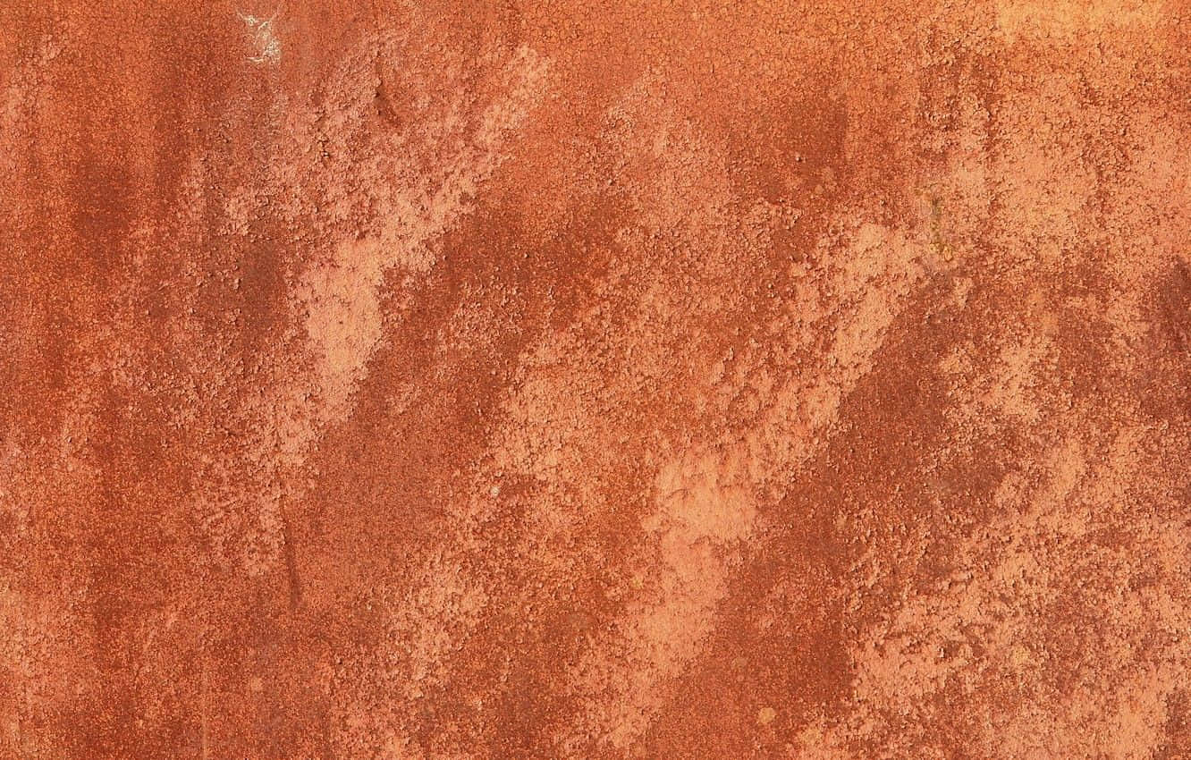 Rough Texture Orange Copper Background