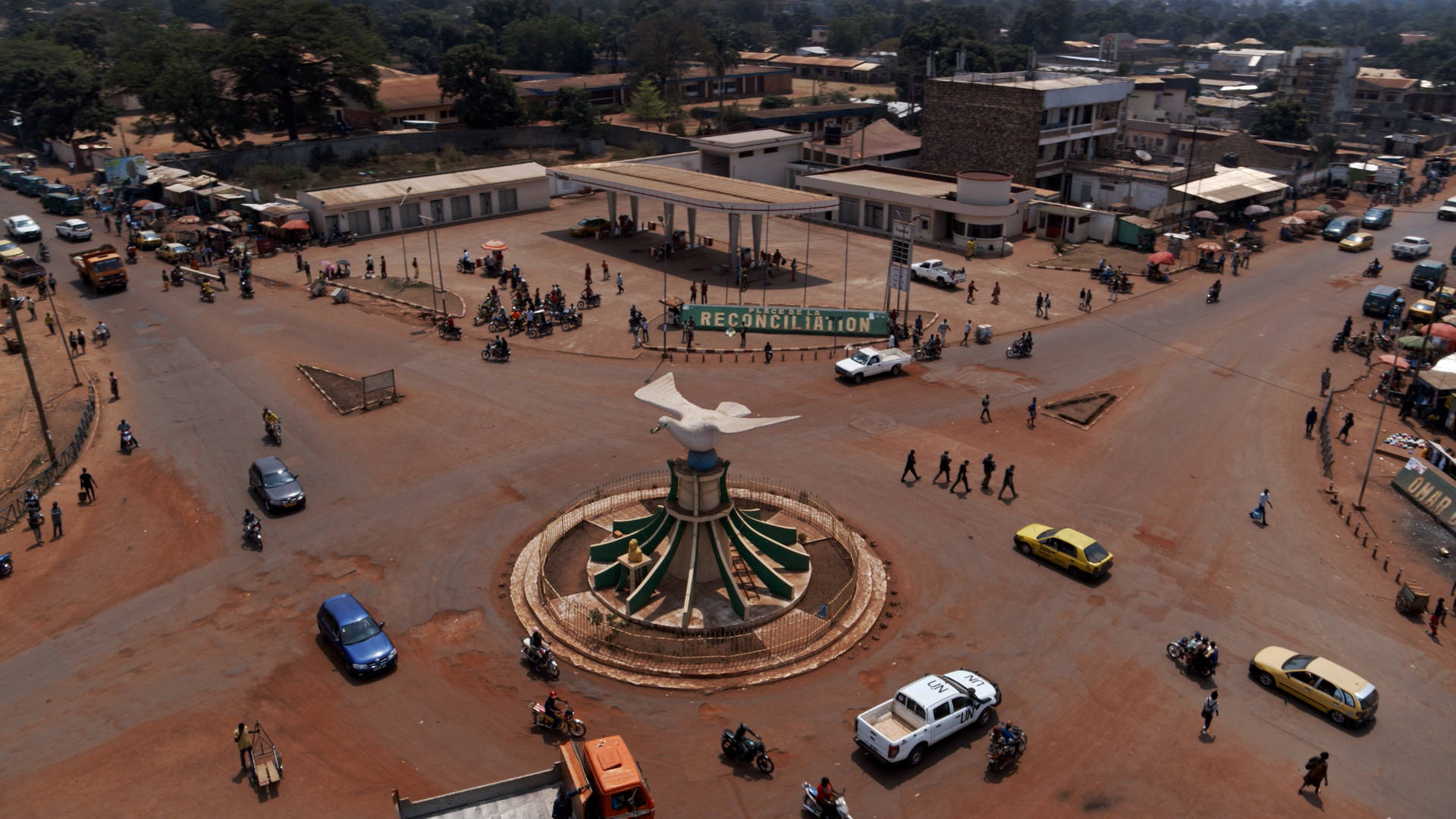 Roundabout In Central African Republic