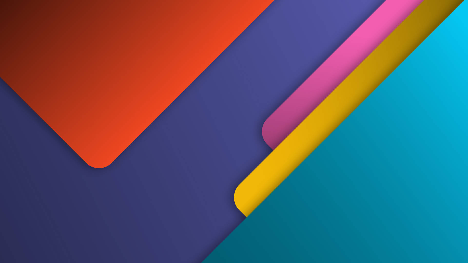 Rounded Rectangles Material Design Background