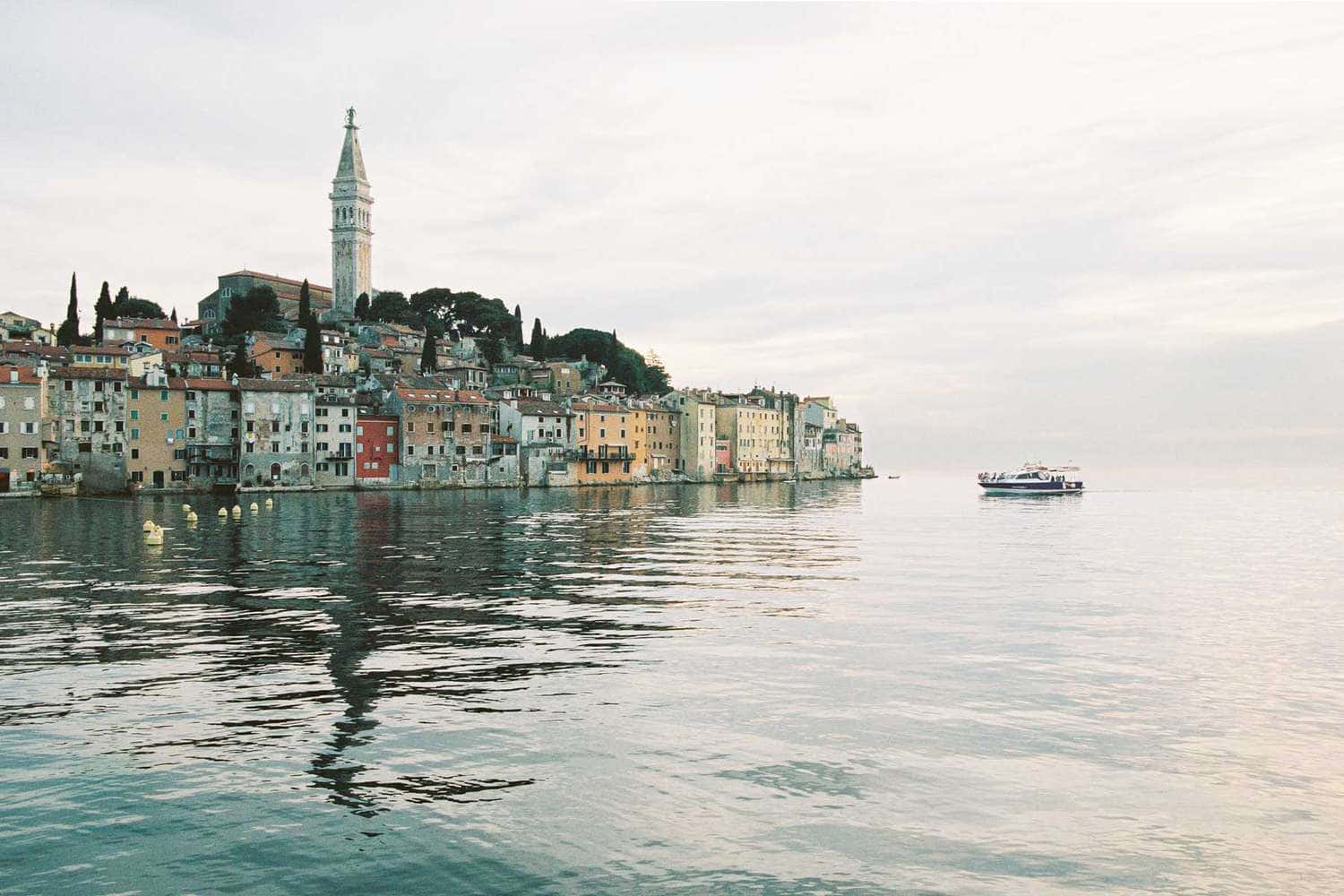 Rovinj In Crotia Background