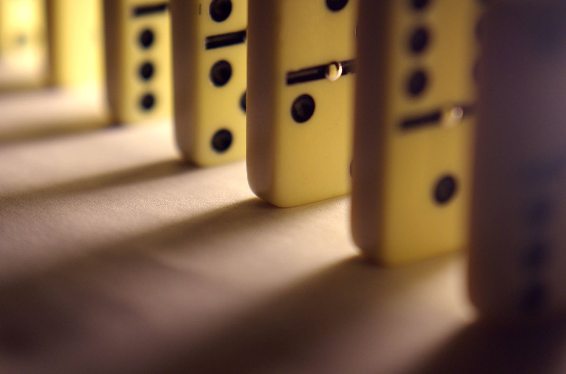 Row Of Domino Columns