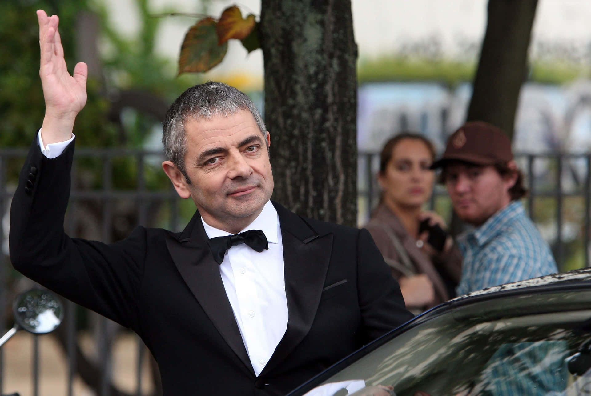 Rowan Atkinson Black Tie Wave