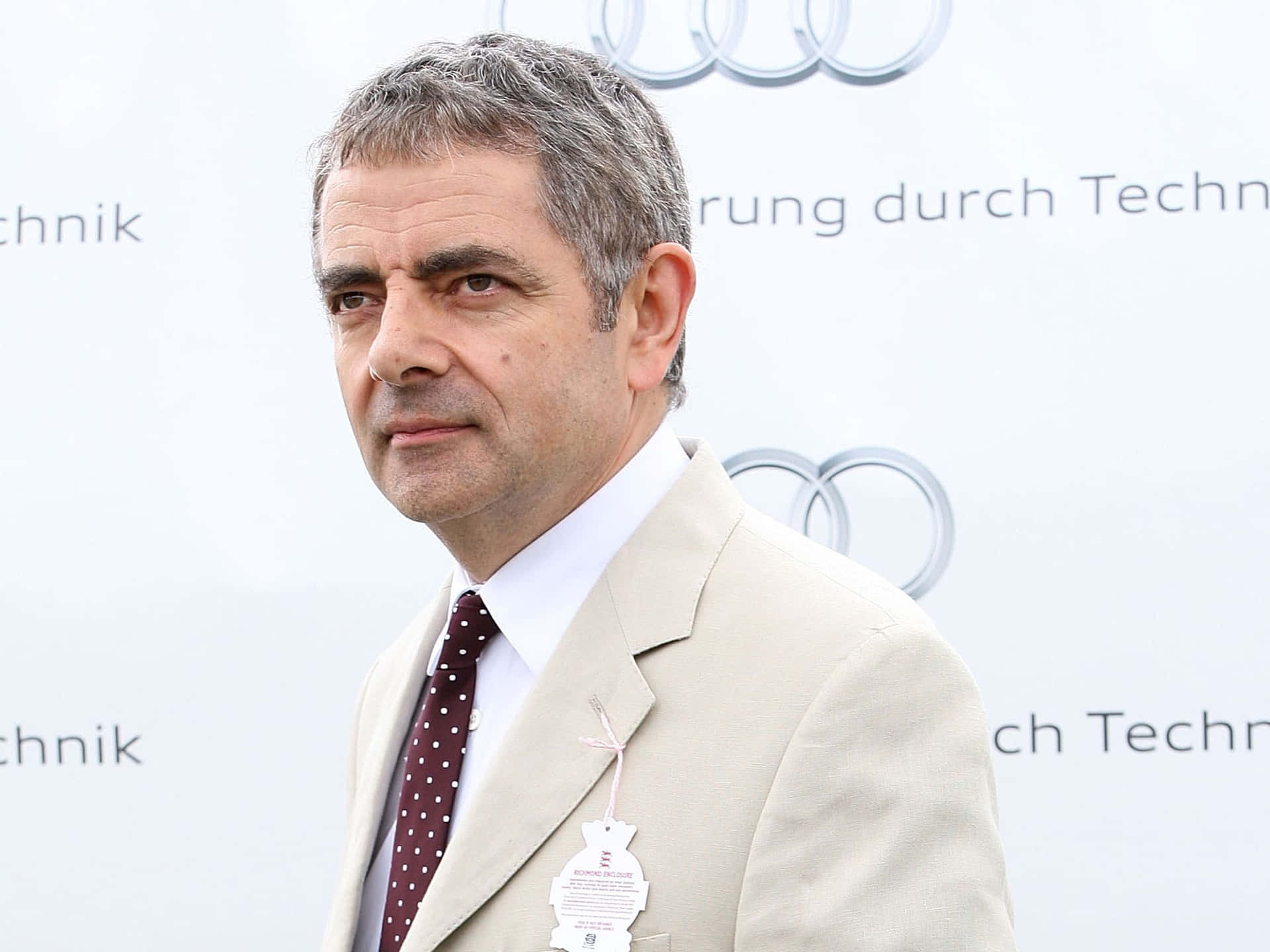 Rowan Atkinson Ladies Day Background