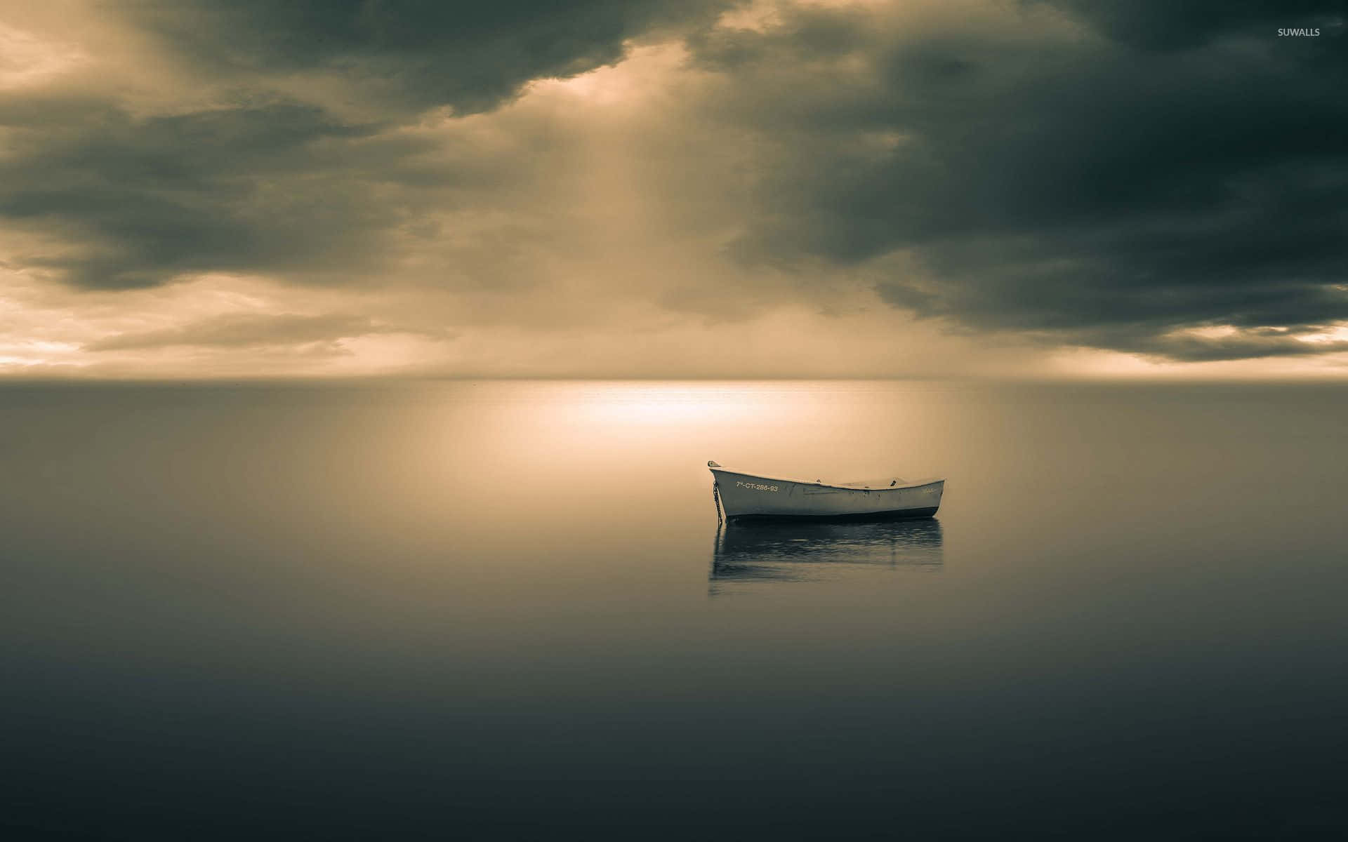 Rowboat Natural Background