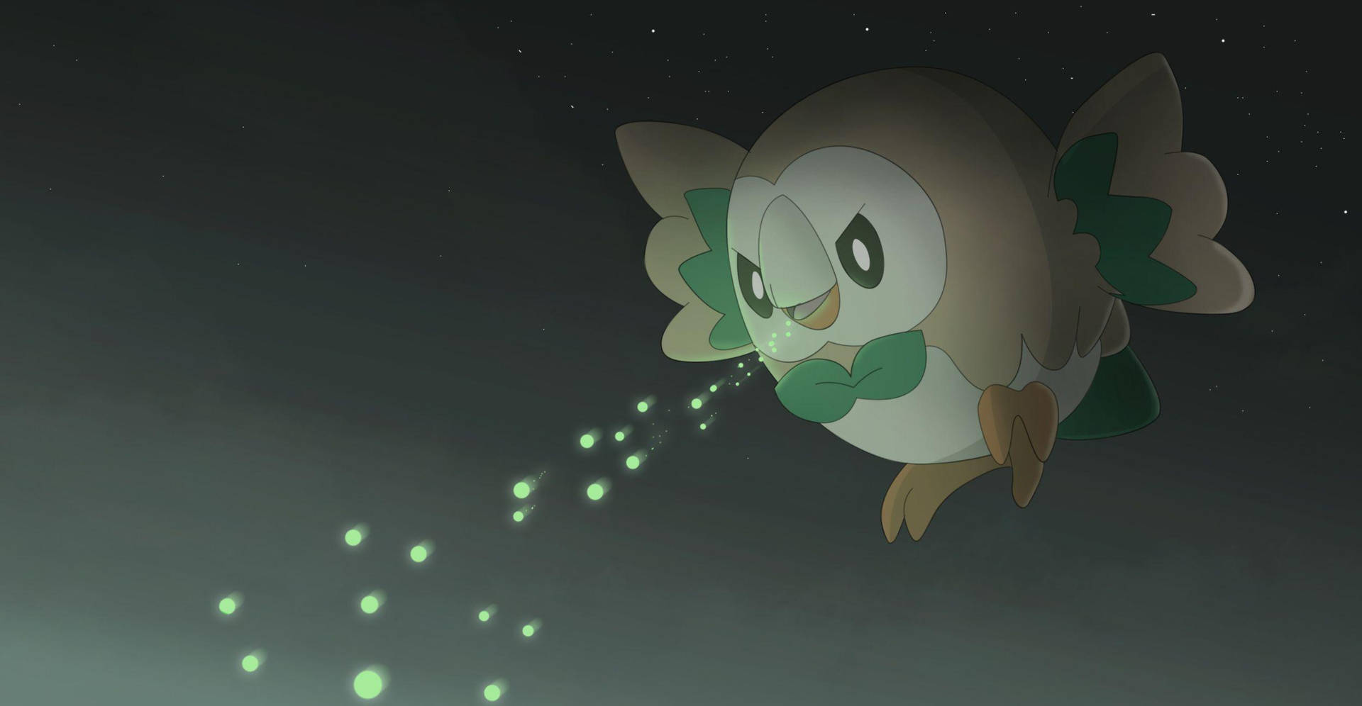 Rowlet Bullet Seed Flying