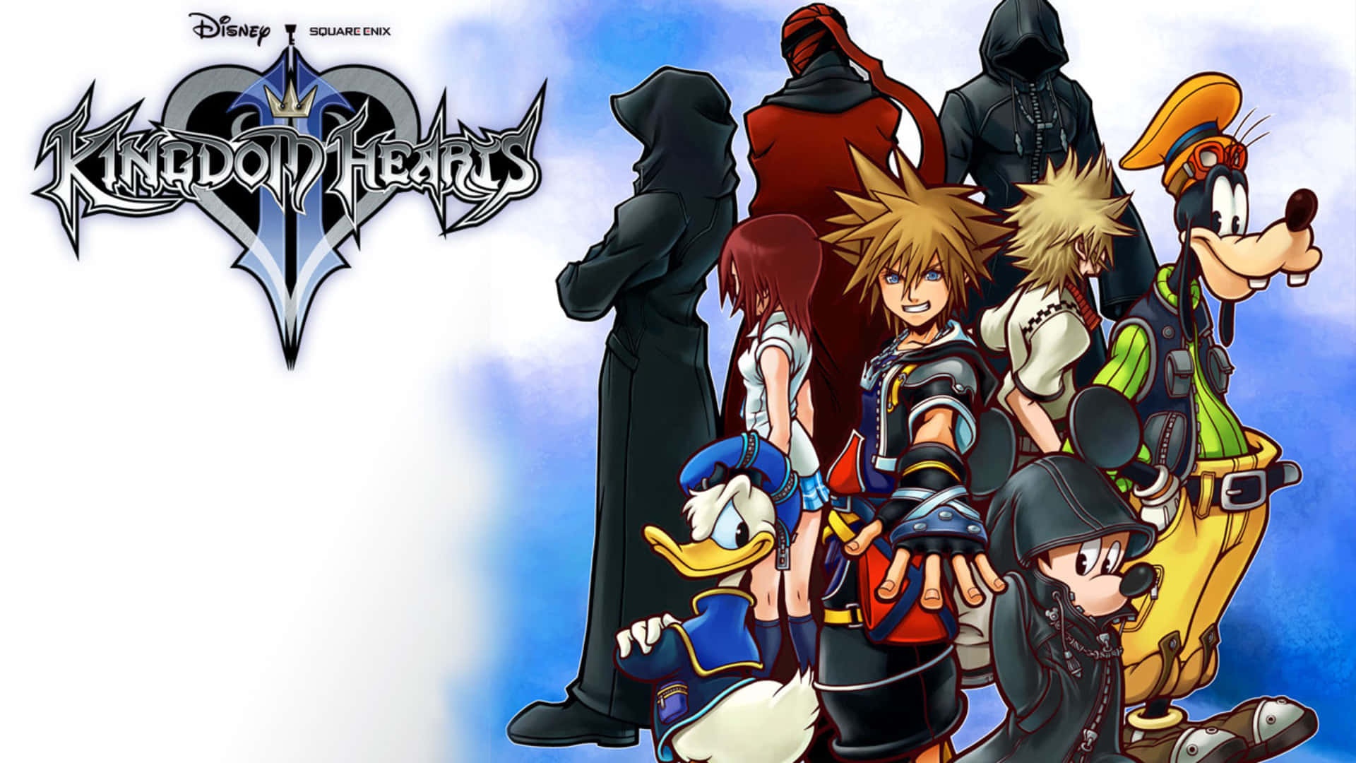 Roxas From Kingdom Hearts Sparks With Energy. Background