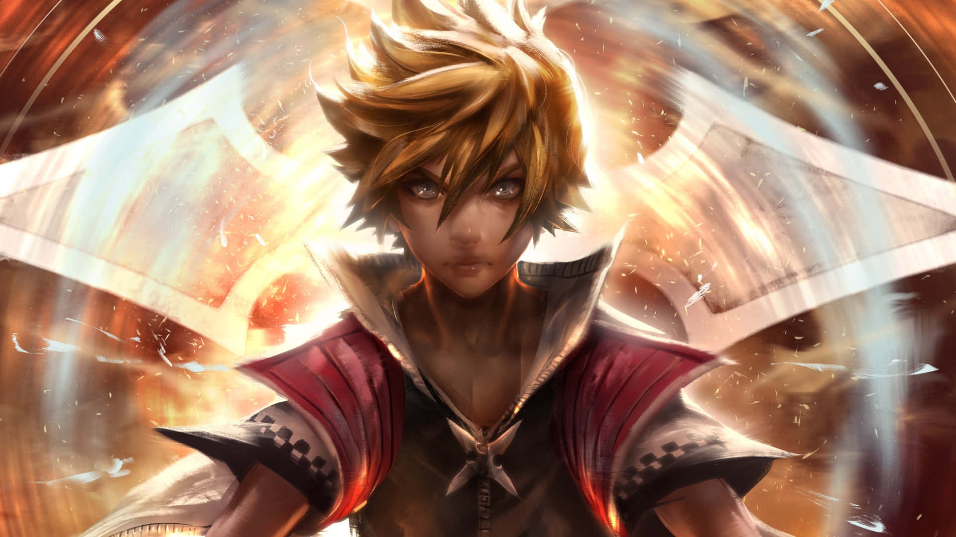 Roxas, The Mysterious Dual Of Sora From Kingdom Hearts Background
