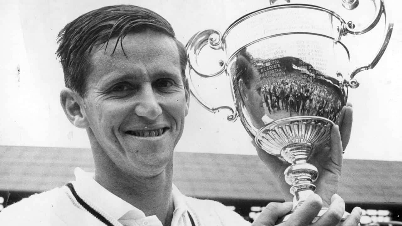 Roy Emerson Tennis Champion Trophy Victory