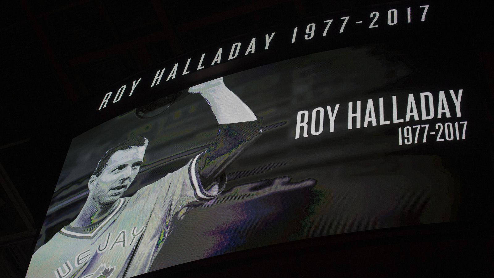 Roy Halladay Memorial Billboard Background