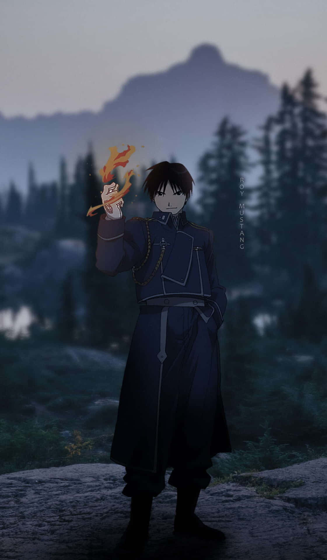 Roy Mustang - The Flame Alchemist Of Amestris Background