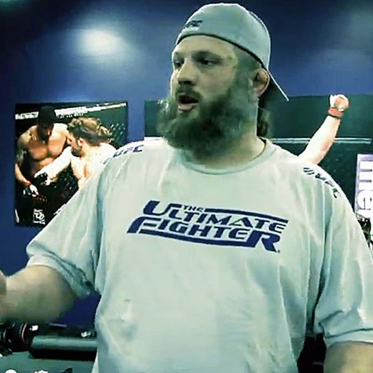 Roy Nelson Candid Shot Background