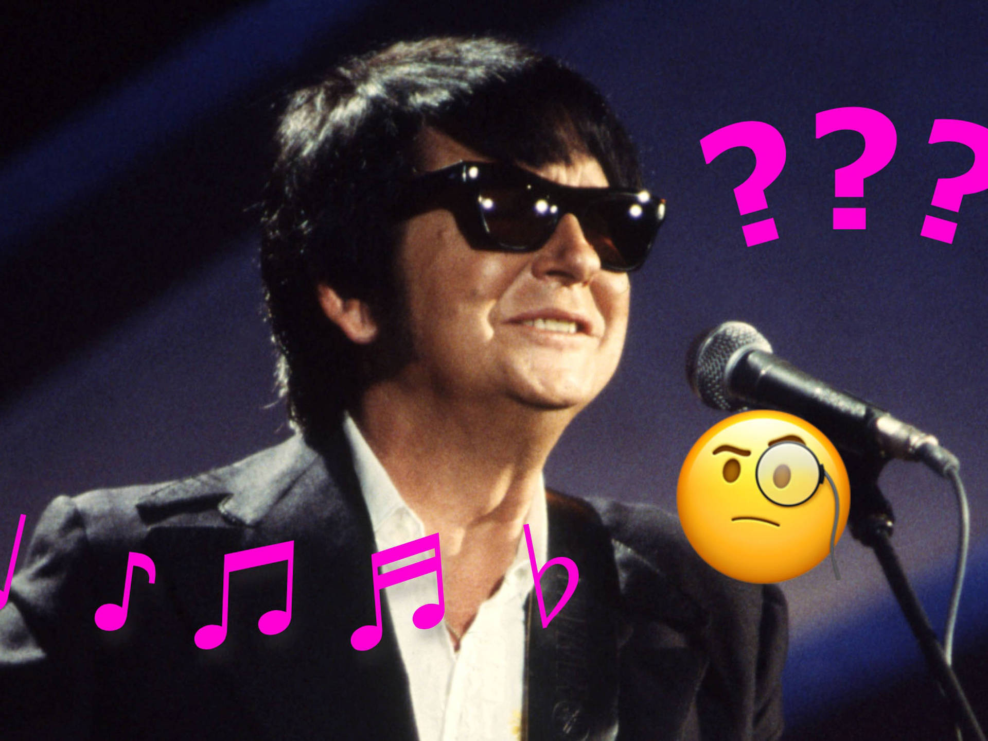 Roy Orbison Monocle Emoji