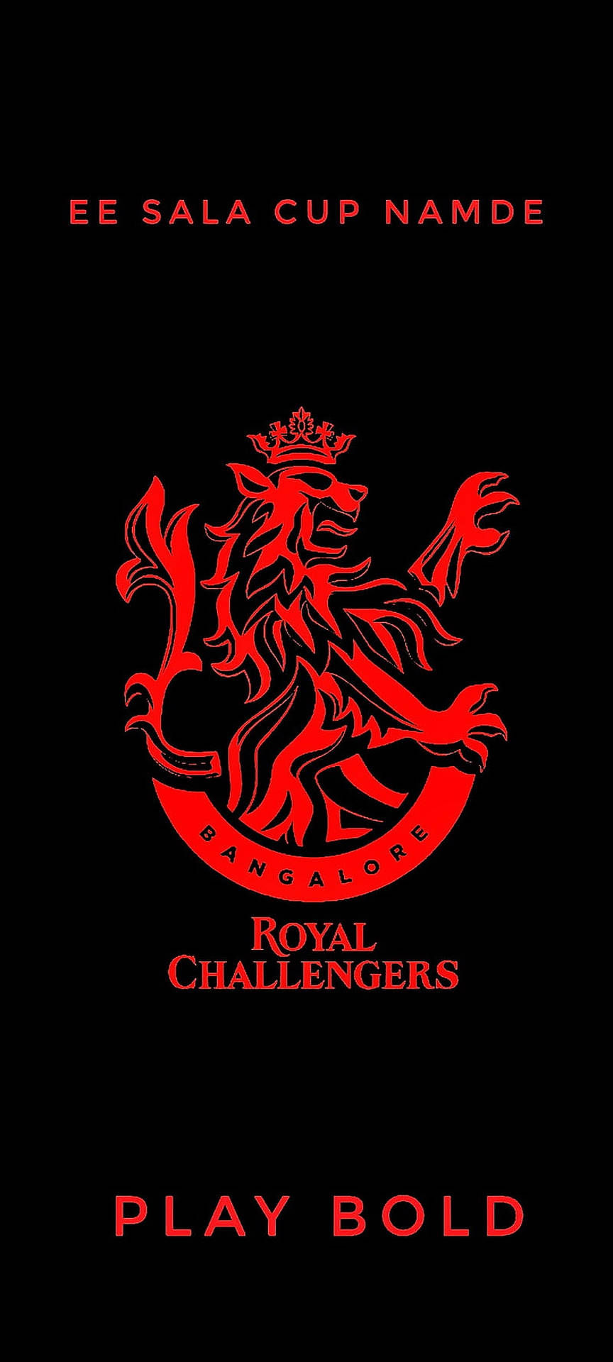 Royal Challengers Bangalore Ee Sala Cup Namde Background