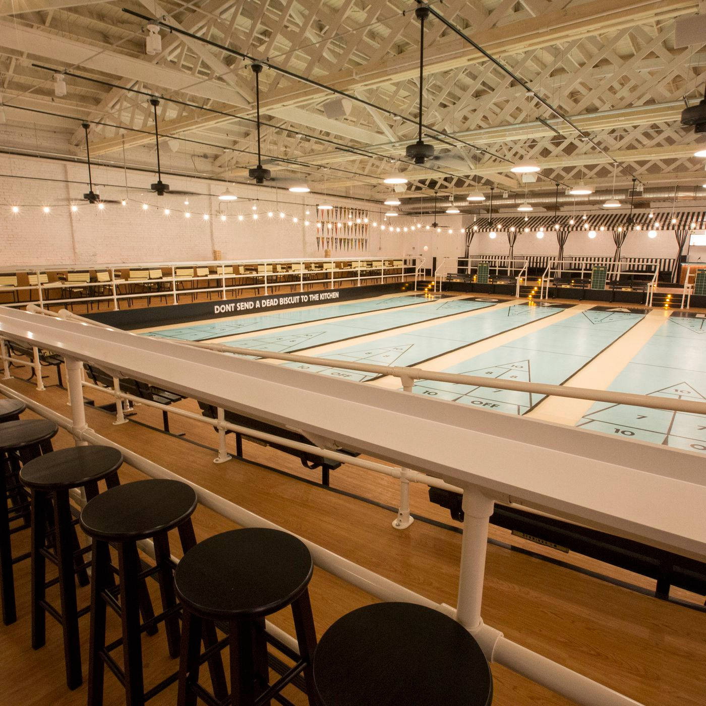 Royal Palms Shuffleboard Club Chicago Background