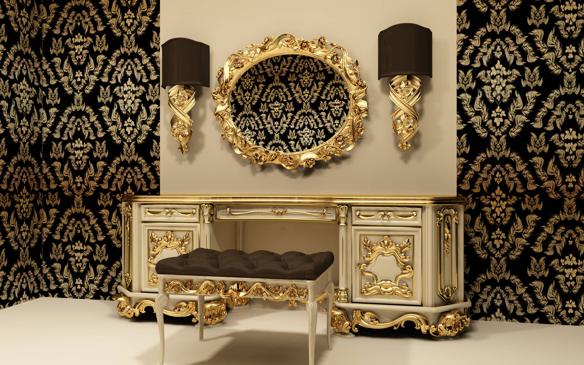 Royal Vanity Room Background