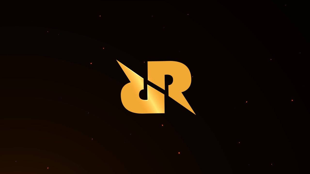 Rrq Logo On Black Backdrop Background