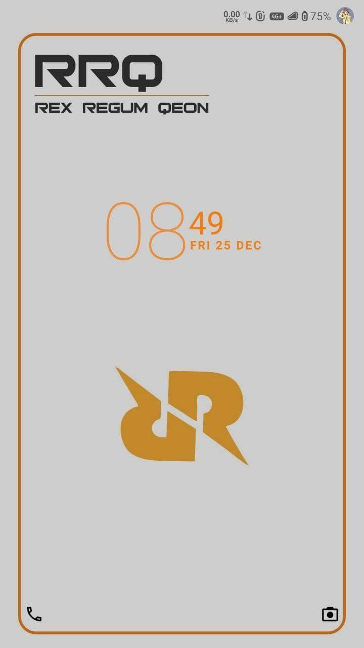 Rrq Logo Screen Display