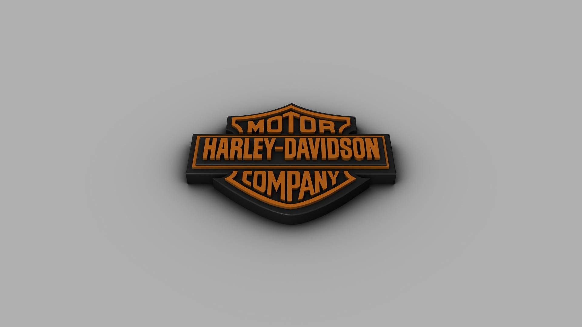 Rubber Harley Davidson Logo Background