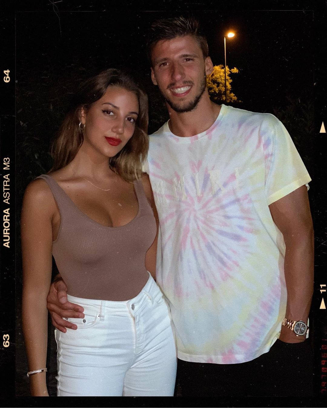 Ruben Dias Celebrates On The Field Background