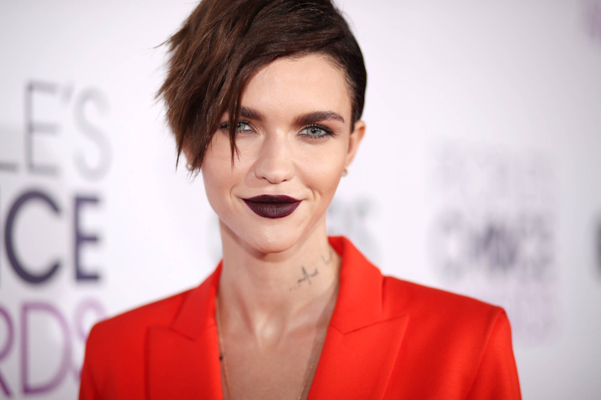Ruby Rose 2017 People's Choice Awards Background