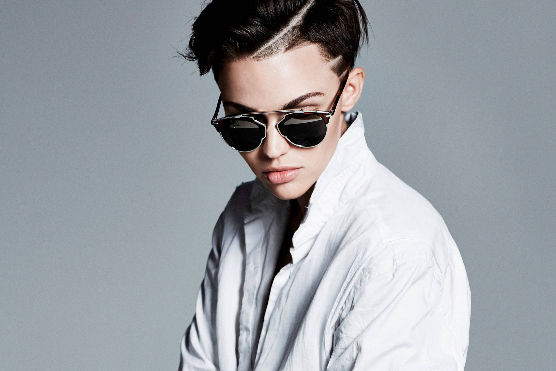 Ruby Rose In Cool Shades