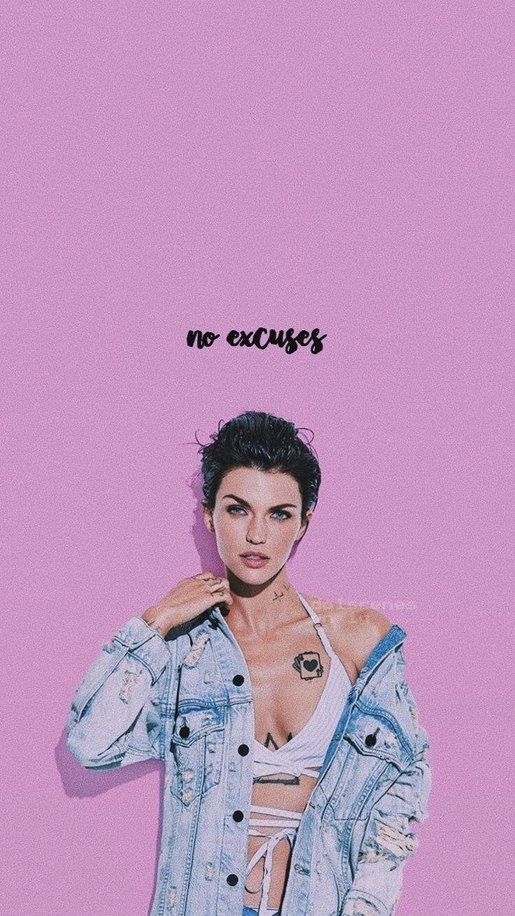 Ruby Rose No Excuses Background