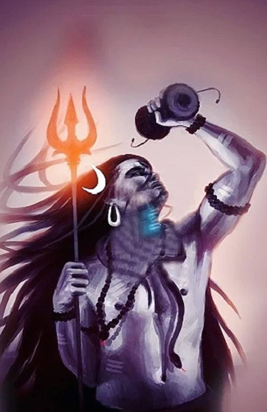 Rudra Lord Shiva Angry