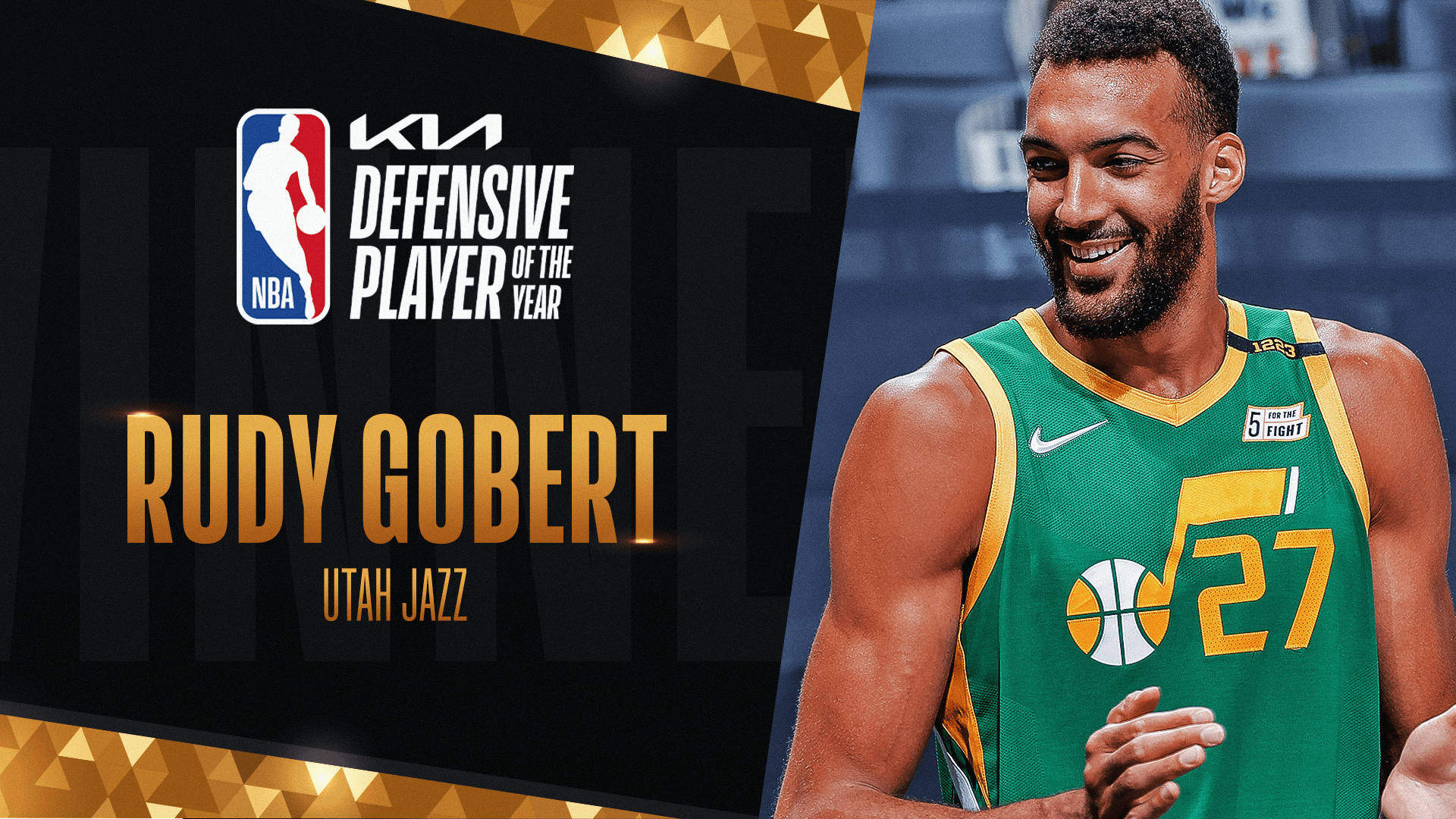 Rudy Gobert Defensive Player Background