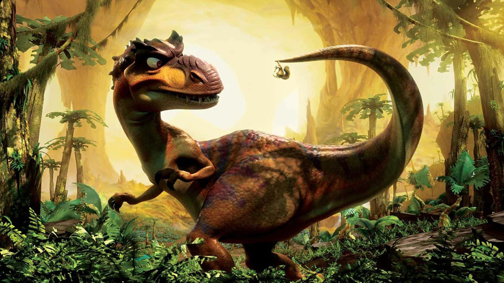 Rudy Of Ice Age Dawn Of The Dinosaurs Background